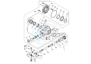 YFM FW KODIAK 400 drawing DRIVE SHAFT