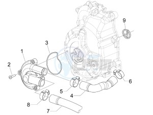 BEVERLY 300 IE ABS E4 (APAC) drawing Cooler pump