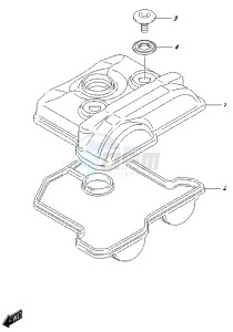 RM-Z450 drawing CYLINDER HEAD COVER