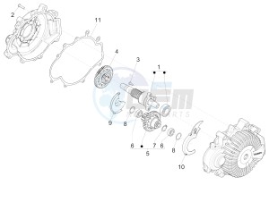 Wi-Bike Mas Mech Active-HSync Active plus-2016-2017 (EMEA) drawing Transmission assembly