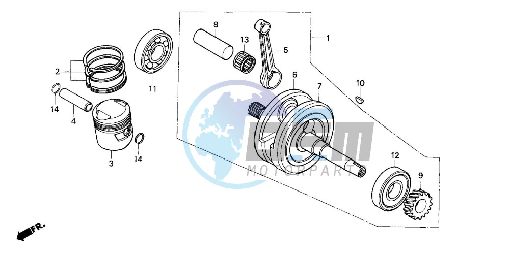 CRANKSHAFT/PISTON (2)