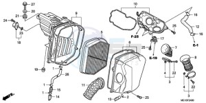 NSA700A9 E / MKH MME drawing AIR CLEANER