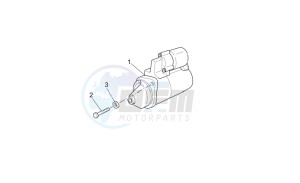 V7 II Stornello ABS 750 drawing Starter motor