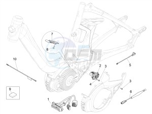 Wi-Bike Uni Mech Comfort 2016-2017 (EMEA) drawing Main cable harness