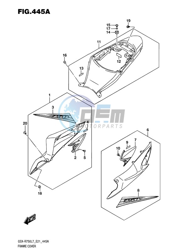 FRAME COVER (YSF)