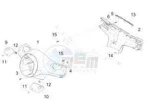 GTS 300 ie ABS Super (APAC) drawing Handlebars coverages