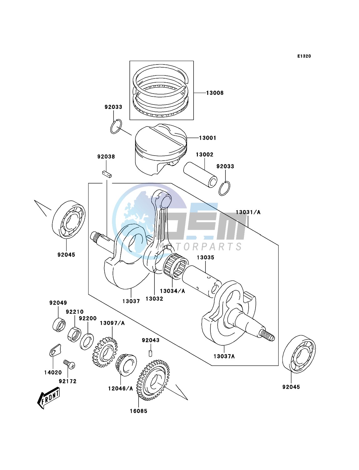 Crankshaft/Piston(s)