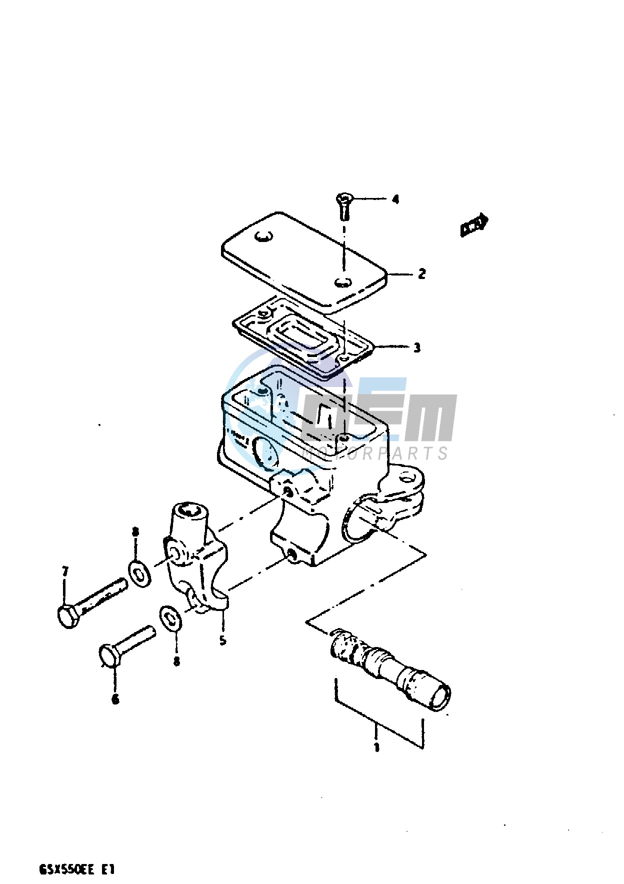 FRONT MASTER CYLINDER