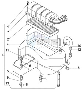 Nexus 500 drawing Air filter