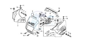 NX500 DOMINATOR drawing COWL