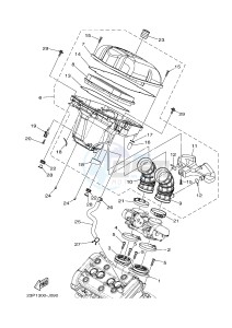 XT1200Z (23PF 23PG) drawing INTAKE