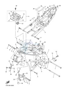 YZF-R6 600 R6 (1JSL 1JSM) drawing FRAME