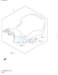 LT-A750X (P17) drawing SEAT (P17)