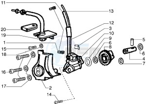 GSM 50 drawing Oil pump