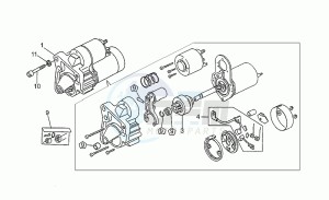 Nevada 750 Club Club drawing Starter motor