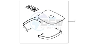 FES150A 125 S-WING drawing PANEL SET