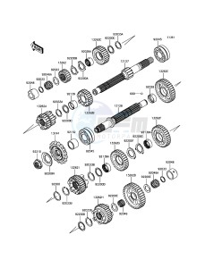 Z900 ABS ZR900BHF XX (EU ME A(FRICA) drawing Transmission