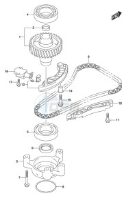 DF 200AP drawing Timing Chain