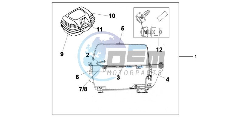 TOP BOX 45L