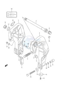 DF 25 drawing Clamp Bracket