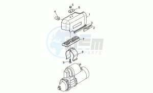 California 1100 EV (V11 EV Usa) EV (V11 EV Usa) drawing Starter motor cover