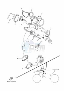 YZ125 (B4XA) drawing ELECTRICAL 1