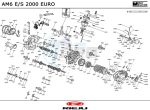 RS1-50-RACING-BLUE drawing ENGINE  AMS ES 2000 EURO