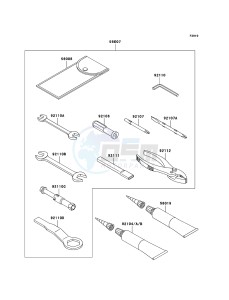 Z1000_ABS ZR1000C8F FR GB XX (EU ME A(FRICA) drawing Owner's Tools