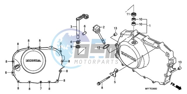 RIGHT CRANKCASE COVER