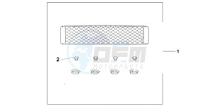 GL18009 France - (F / CMF) drawing TRAVEL NET