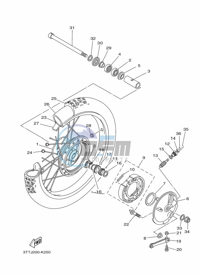 FRONT WHEEL