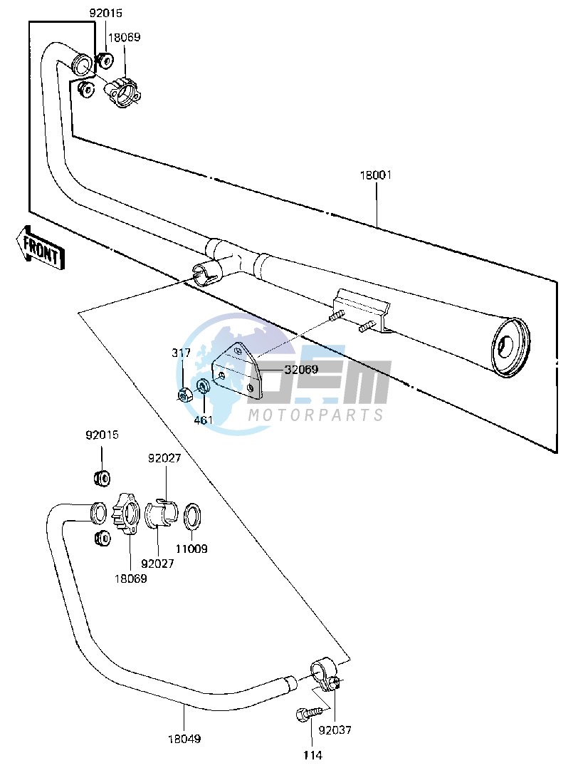 MUFFLER -- 81 B2- -