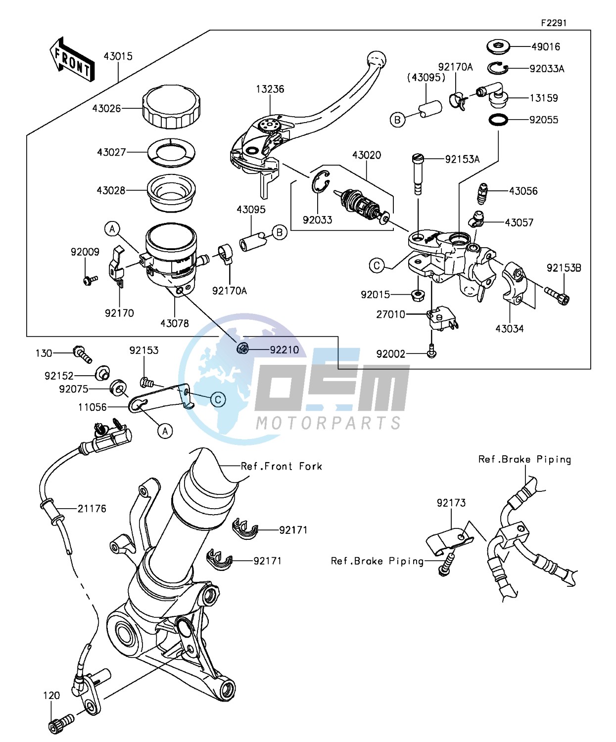 Front Master Cylinder