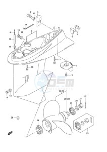 DF 140A drawing Gear Case (C/R)