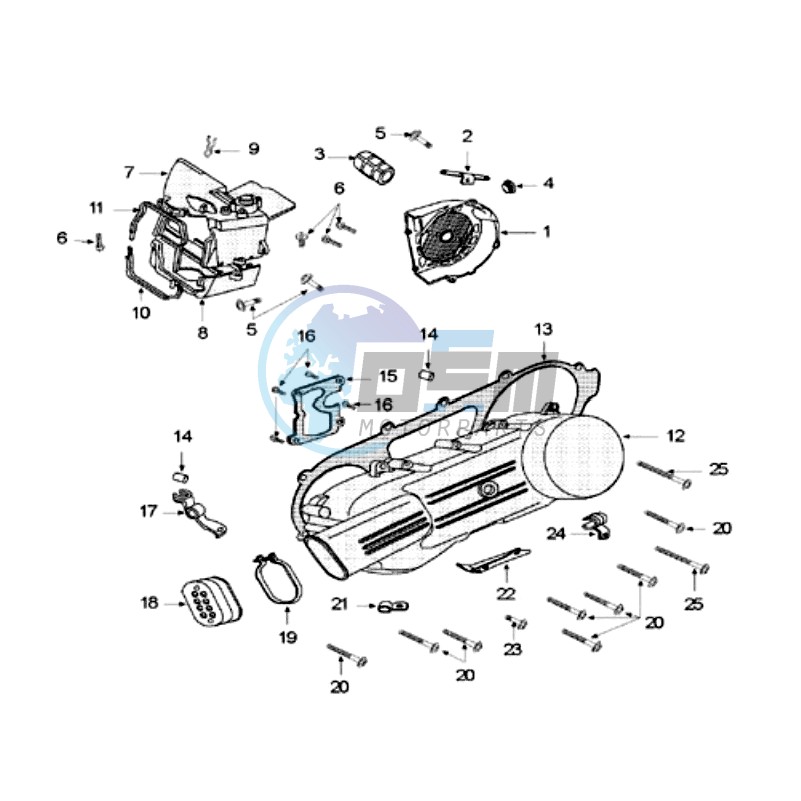 CRANKCASE COVER