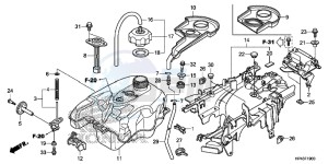 TRX420FPED TRX420 Europe Direct - (ED) drawing FUEL TANK