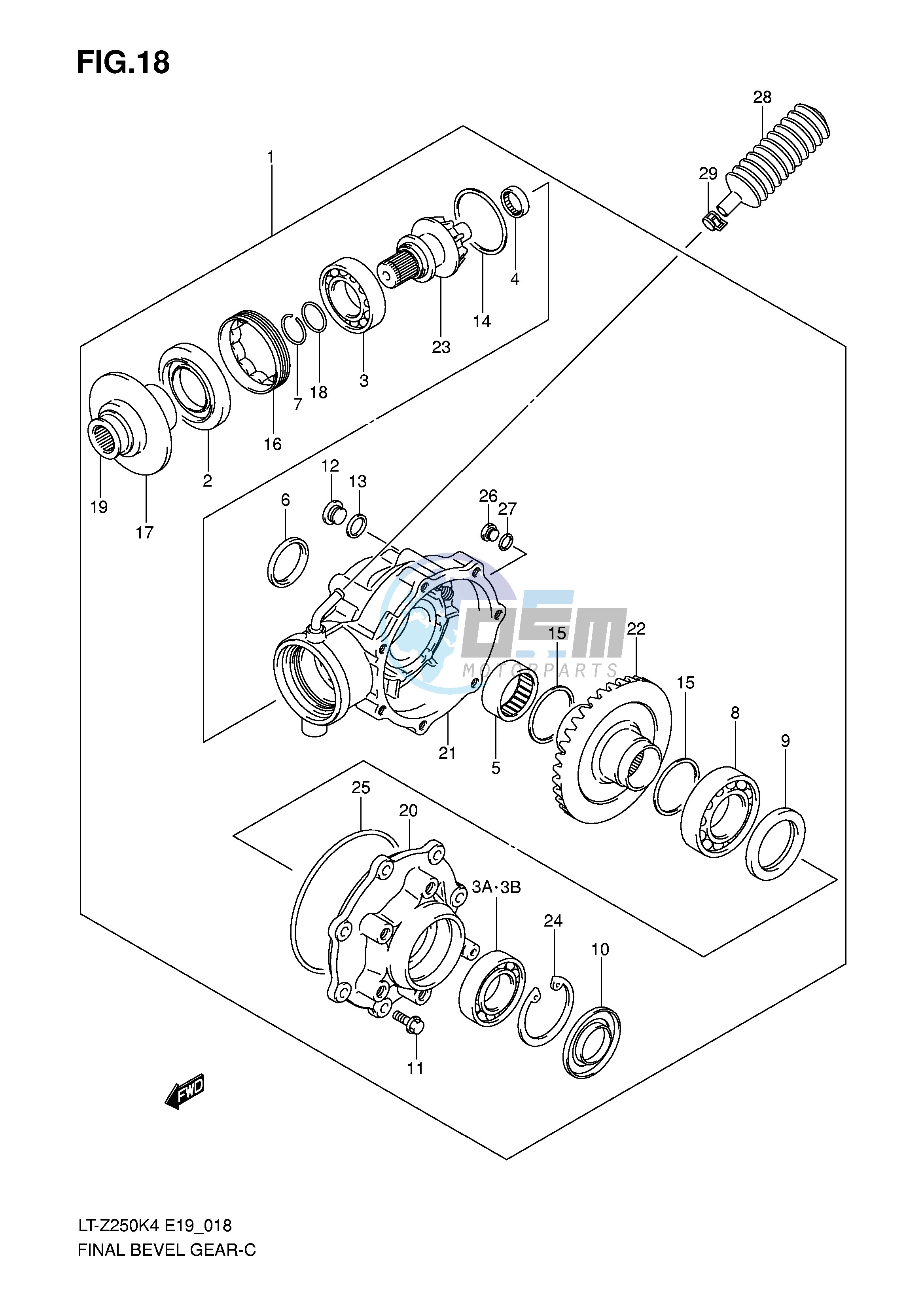 FINAL BEVEL GEAR