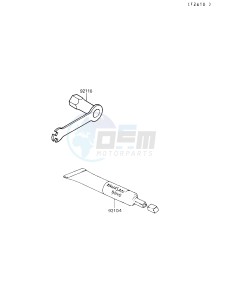 KX 250 G [KX250] (G1-G3) [KX250] drawing OWNERS TOOLS