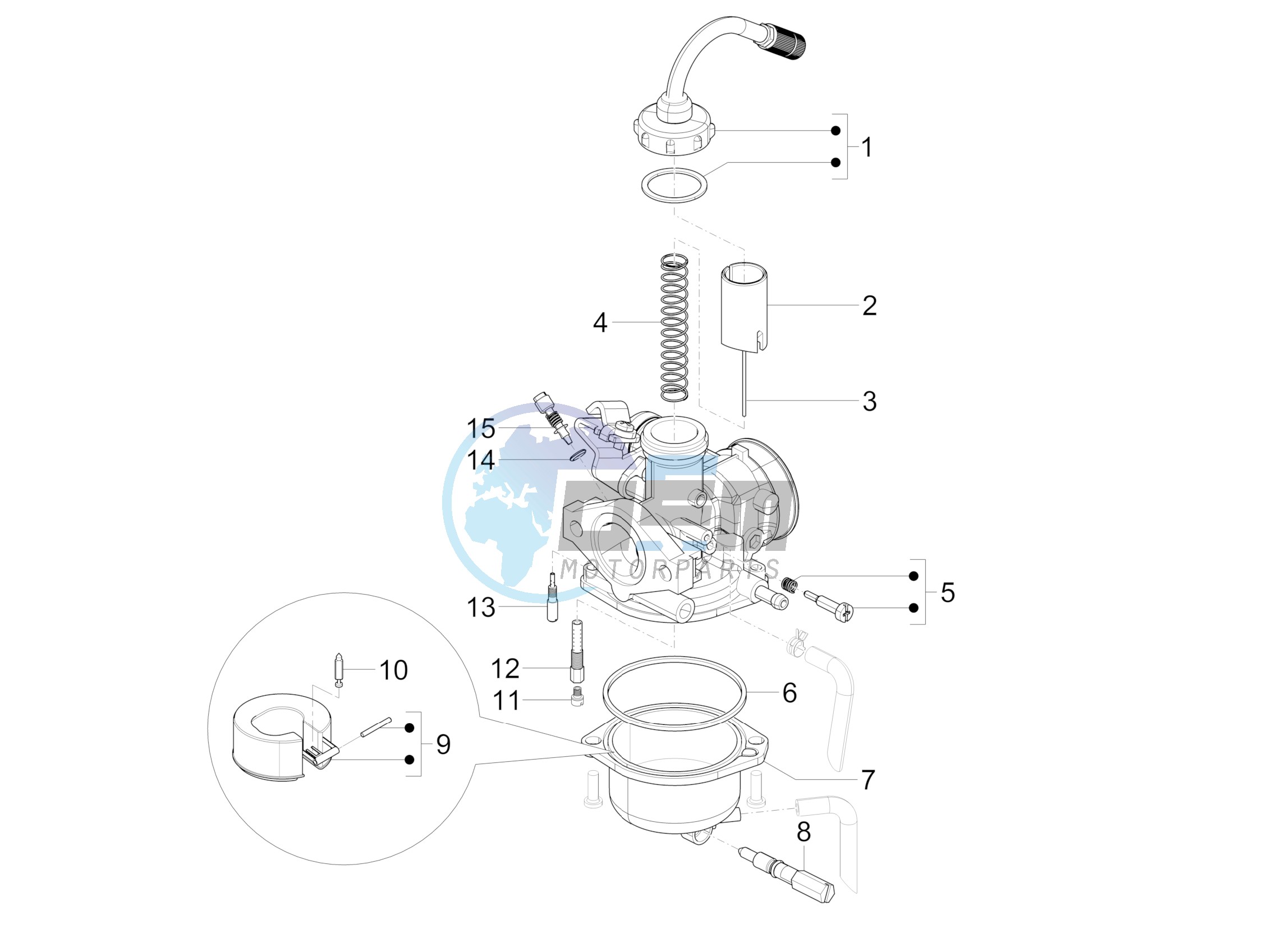 Carburetor's components