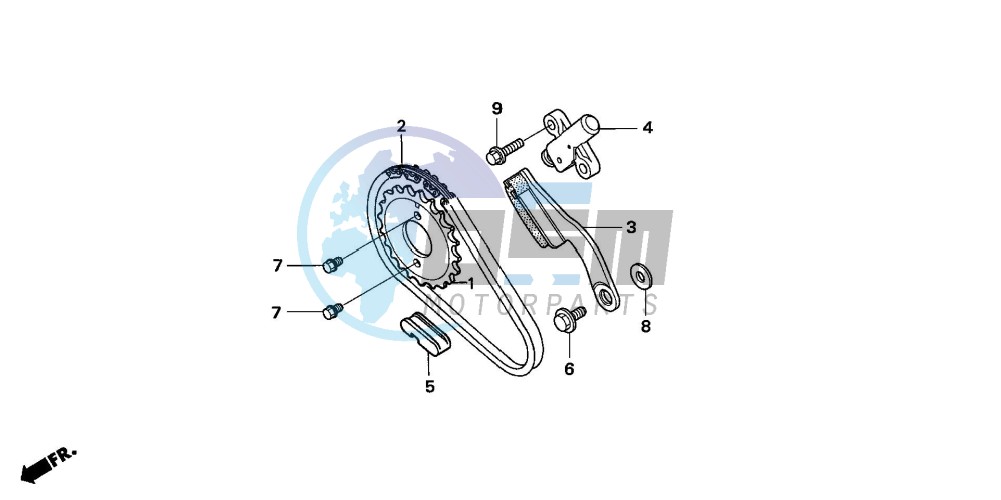 CAM CHAIN/TENSIONER