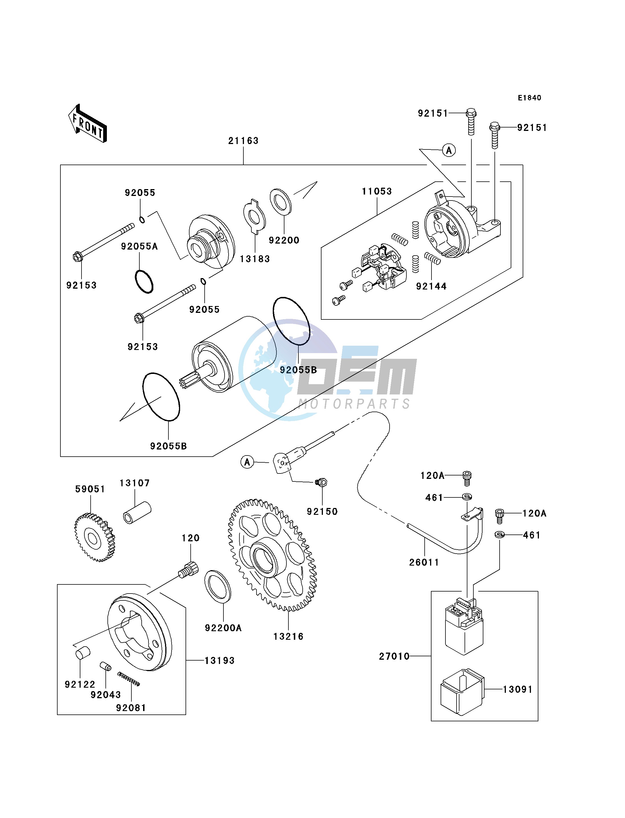 STARTER MOTOR