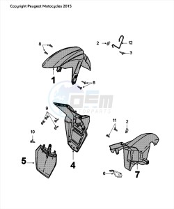 FIGHT 4 50 2T DARKSIDE drawing FENDERS