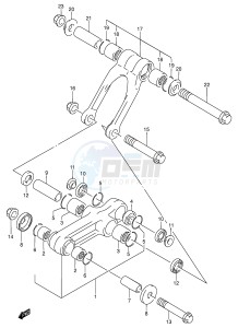 RM80 (P3-P28) drawing REAR CUSHION LEVER