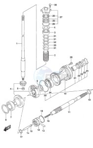 DF 60A drawing Transmission High Thrust