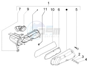 LX 50 2T drawing Air Cleaner