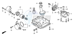 CBF1000A drawing OIL PAN/OIL PUMP