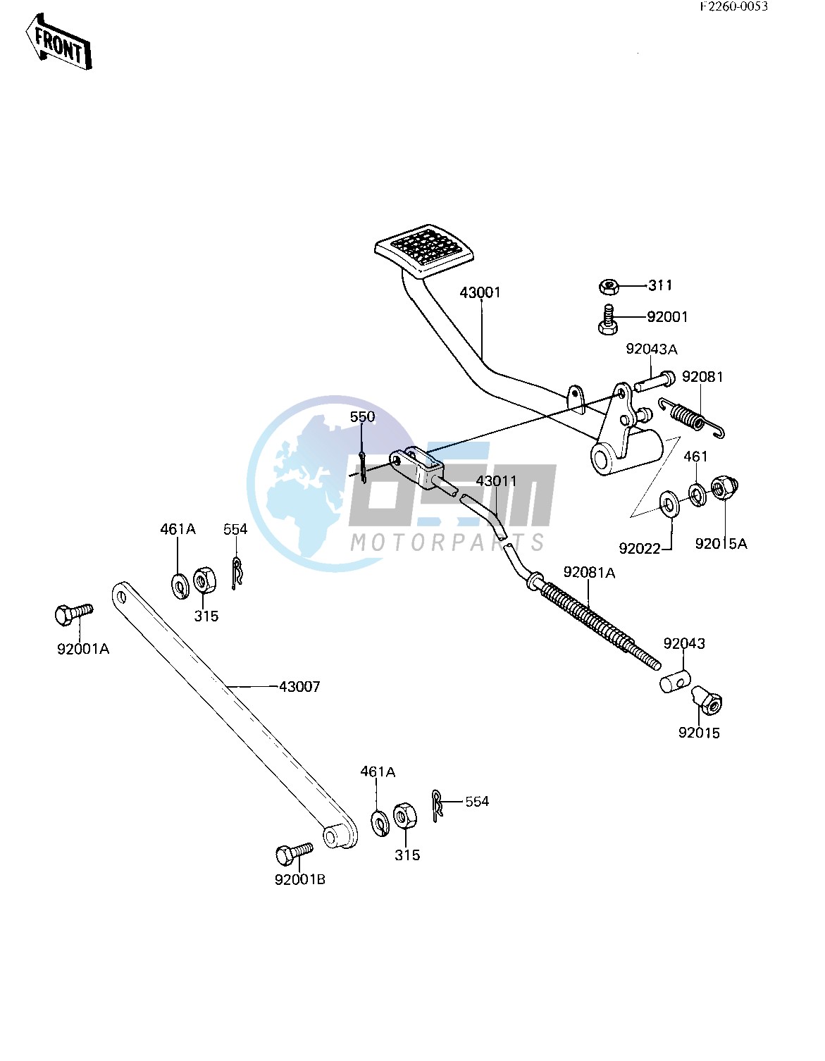 BRAKE PEDAL_TORQUE LINK