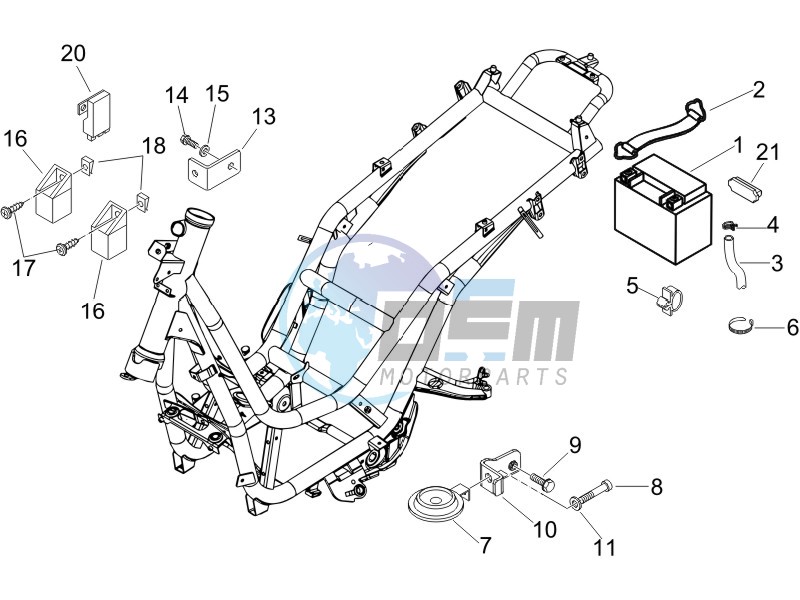 Remote control switches - Battery - Horn