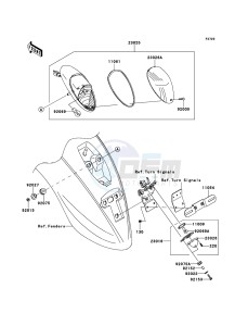 VN900 CLASSIC VN900BDFA GB XX (EU ME A(FRICA) drawing Taillight(s)