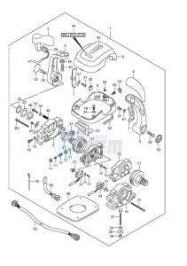 DF 250AP drawing Top Mount Dual